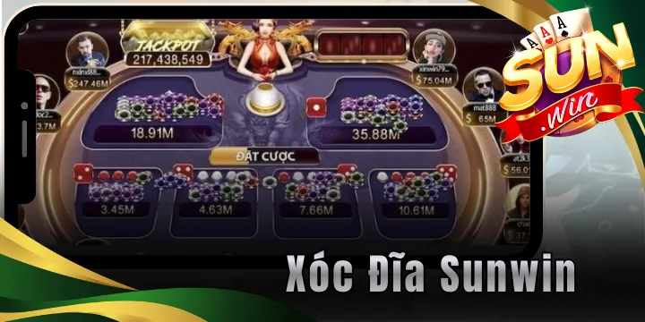 Xóc đĩa Sunwin - Game kiếm tiền nhanh được ưa chuộng trên điện thoại